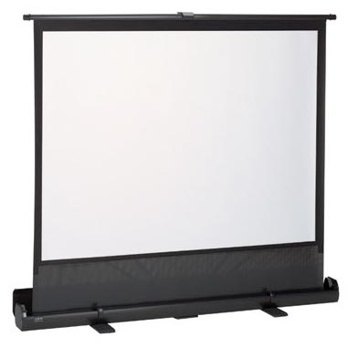 Peak 163X122 cm Taşınabilir Portatif Pull Up Floor Projeksiyon Perdesi F80